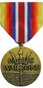 merhant marine pacific war zone military medal
